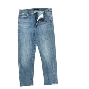 Uniqlo Strait Leg High Waist Jeans Size 30